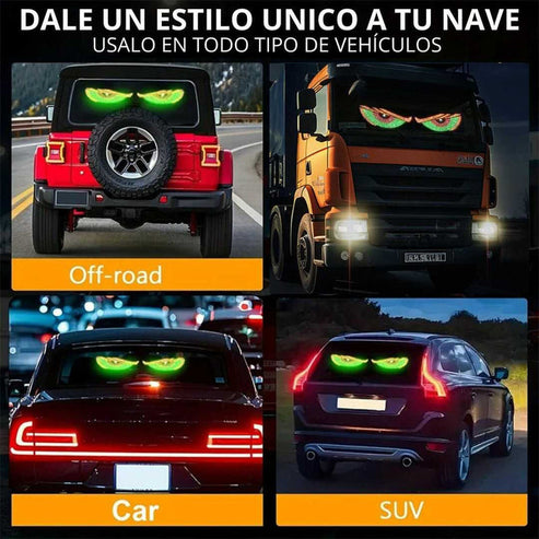 OJOS DE DIABLO PARA AUTOS