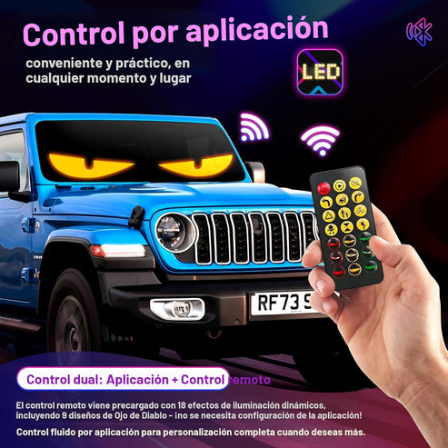 OJOS DE DIABLO PARA AUTOS